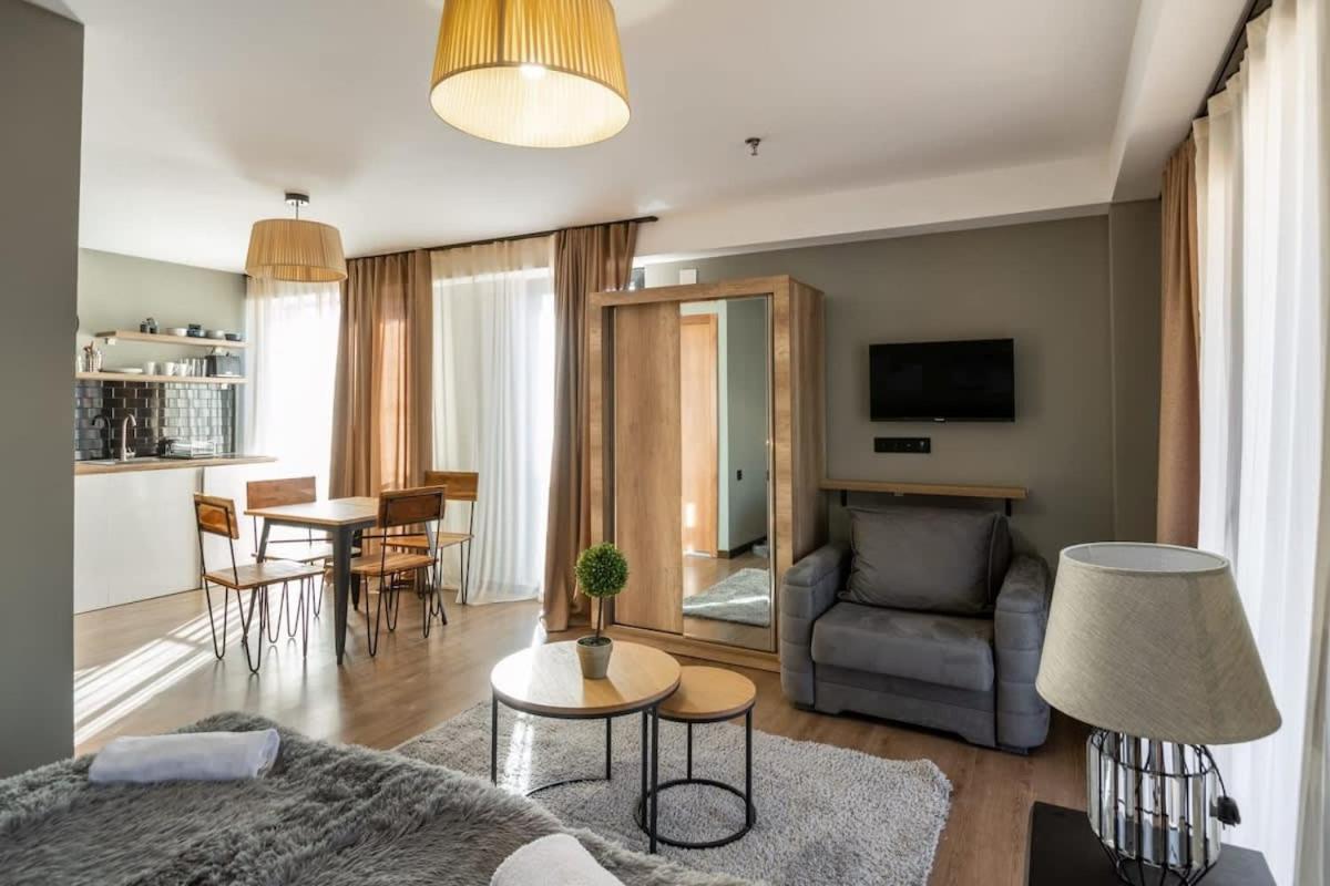 Super Stylish And Cozy 2 Bedroom 4Or6 People Apartment In Key Location In Marshall Gudauri Project Ski Resort Bagian luar foto
